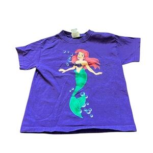 Disney’s The Little Mermaid Ariel shirt- 90s vintage size children’s small